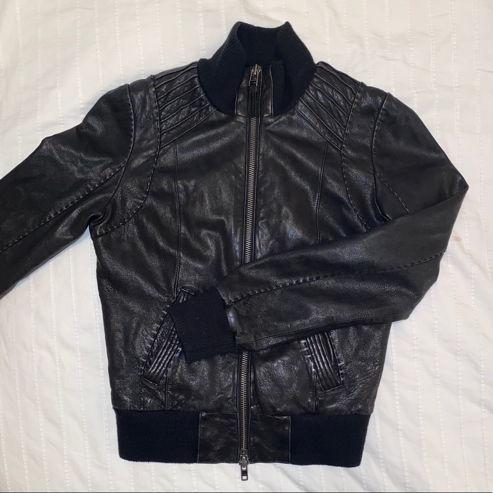 Mackage Leather Jacket